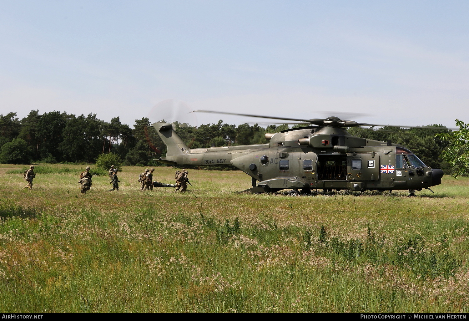 Aircraft Photo of ZJ994 | AgustaWestland EH101-512 Merlin HC3A | UK - Navy | AirHistory.net #299927