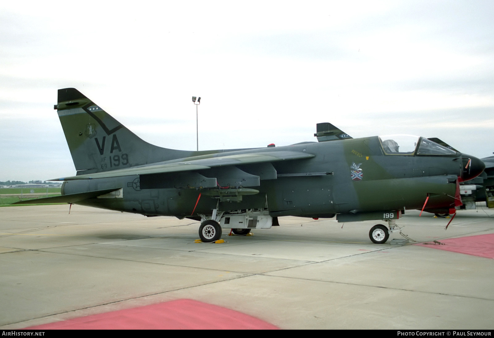 Aircraft Photo of 69-6199 / AF69-199 | LTV A-7D Corsair II | USA - Air Force | AirHistory.net #299932