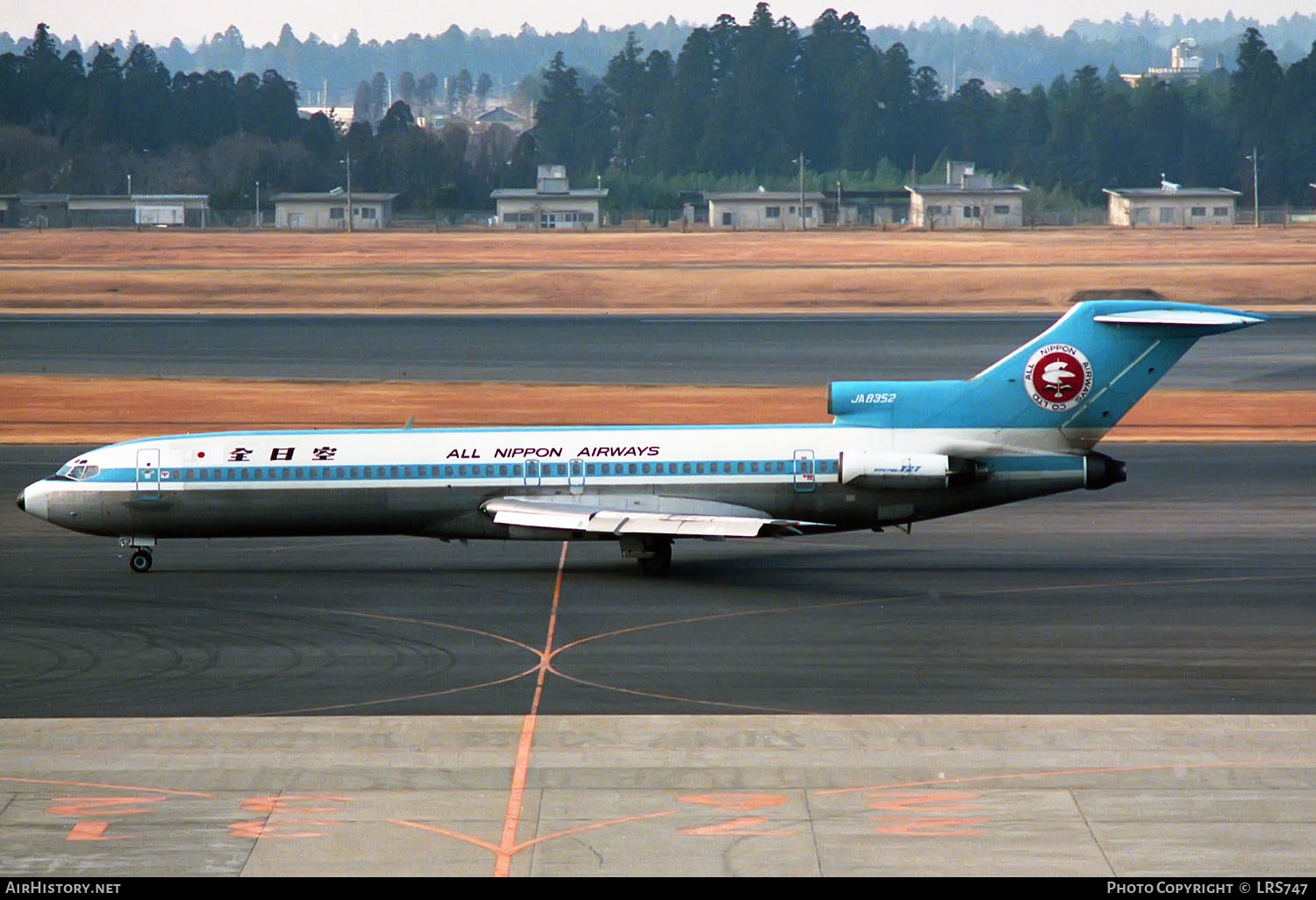 Aircraft Photo of JA8352 | Boeing 727-281/Adv | All Nippon Airways - ANA | AirHistory.net #299935