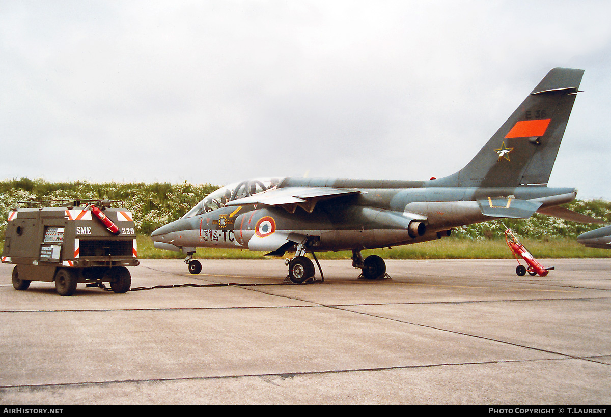 Aircraft Photo of E36 | Dassault-Dornier Alpha Jet E | France - Air Force | AirHistory.net #299955