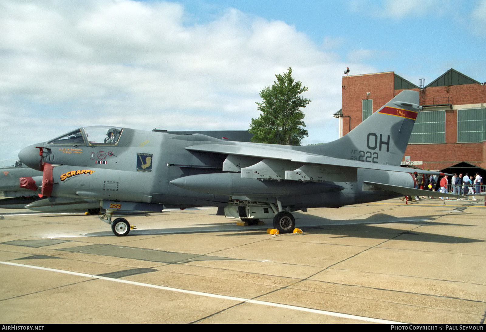 Aircraft Photo of 69-6222 / AF69-222 | LTV A-7D Corsair II | USA - Air Force | AirHistory.net #299956