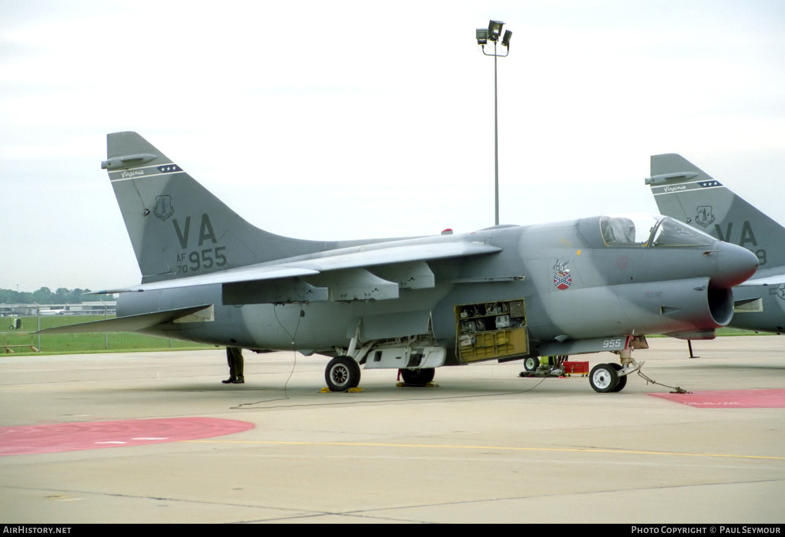 Aircraft Photo of 70-0955 / AF70-955 | LTV A-7D Corsair II | USA - Air Force | AirHistory.net #299958