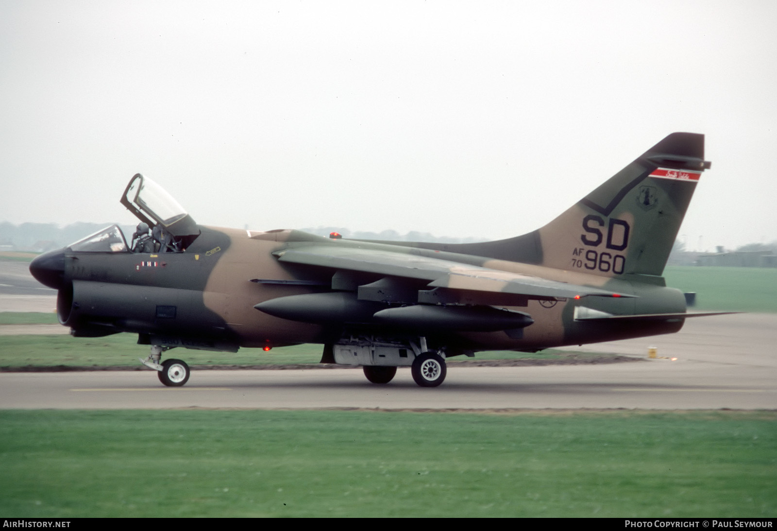 Aircraft Photo of 70-0960 / AF70-960 | LTV A-7D Corsair II | USA - Air Force | AirHistory.net #299967