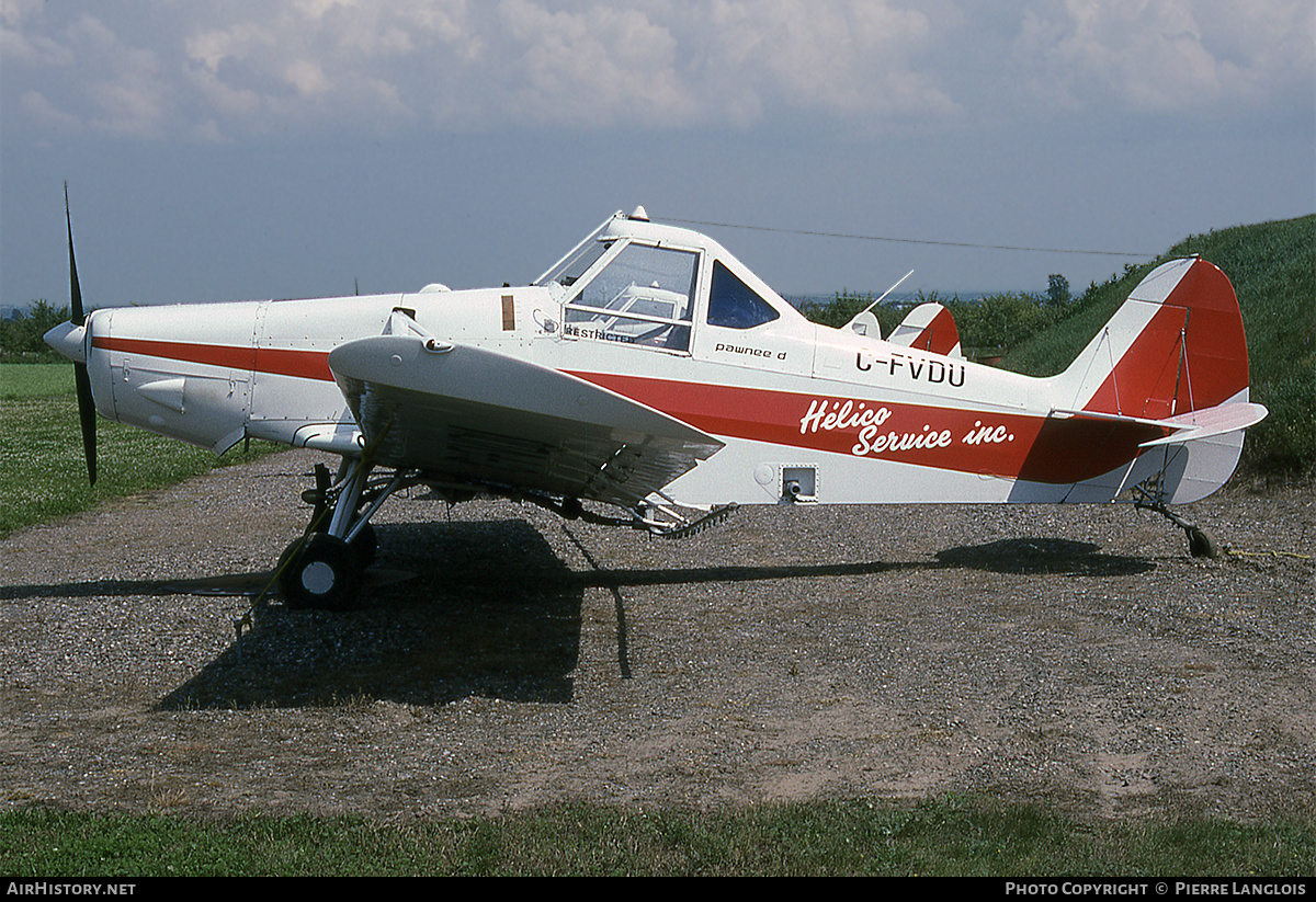 Aircraft Photo of C-FVDU | Piper PA-25-235 Pawnee D | Hélico Service | AirHistory.net #299970