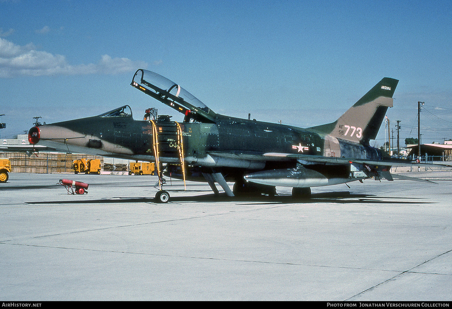 Aircraft Photo of 56-3773 / AF56-773 | North American F-100F Super Sabre | USA - Air Force | AirHistory.net #299977