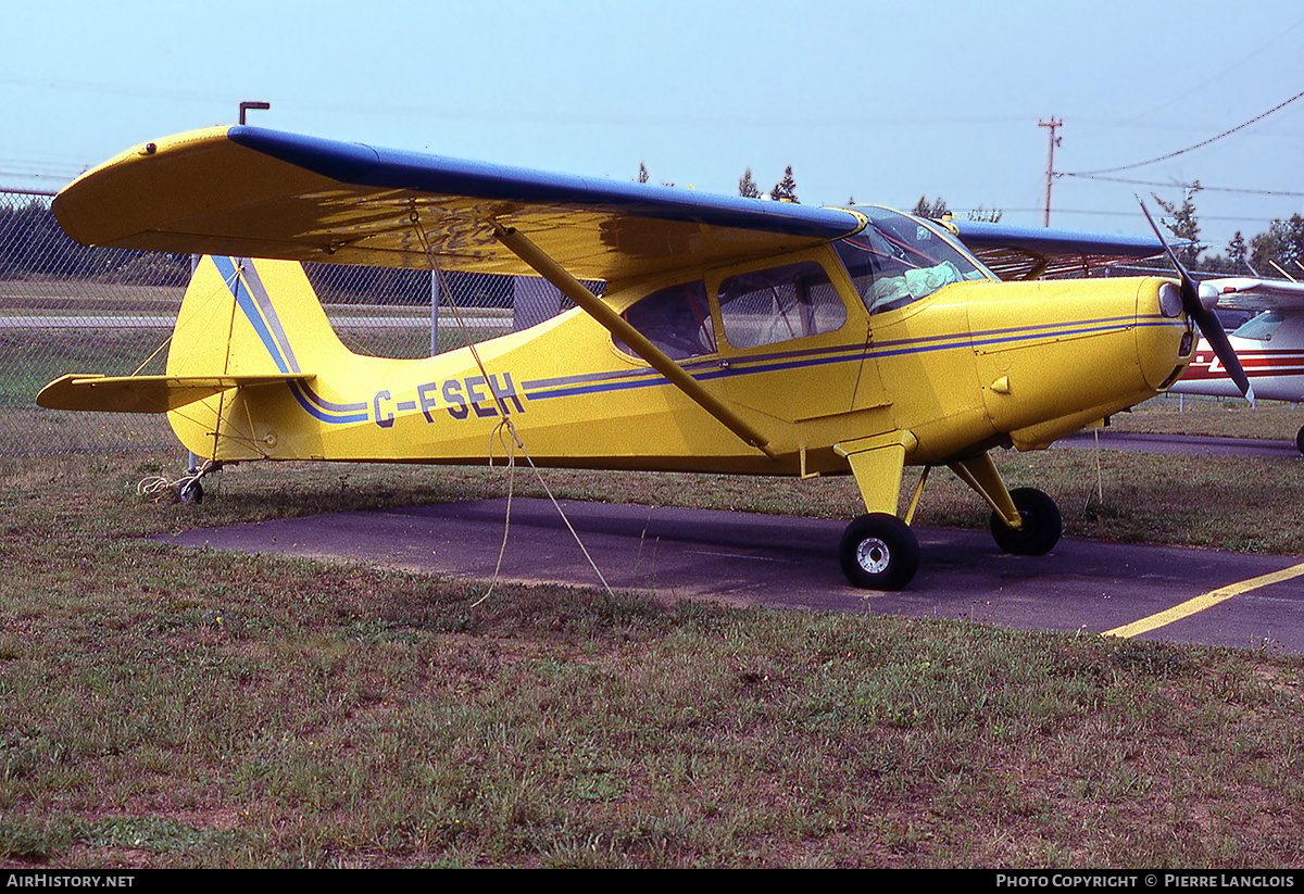 Aircraft Photo of C-FSEH | Aeronca 15AC Sedan | AirHistory.net #299994