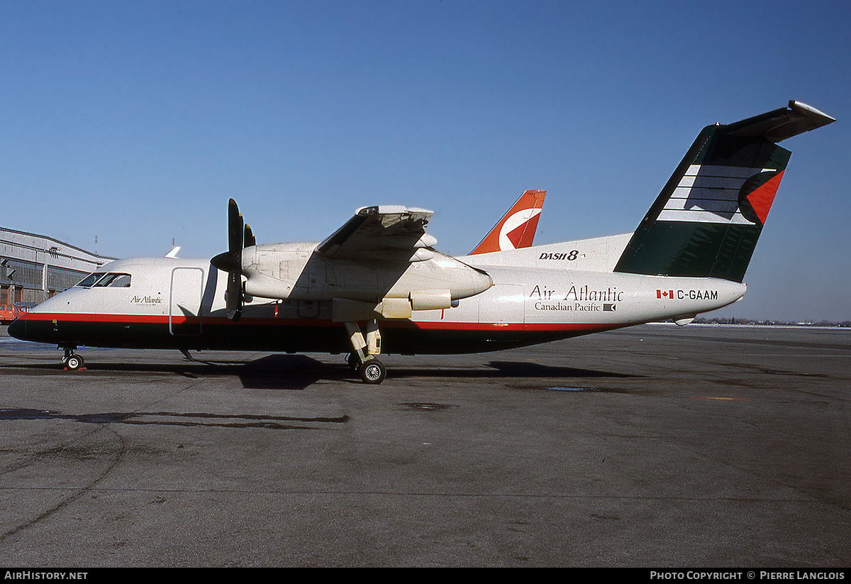 Aircraft Photo of C-GAAM | De Havilland Canada DHC-8-102 Dash 8 | Air Atlantic | AirHistory.net #300012