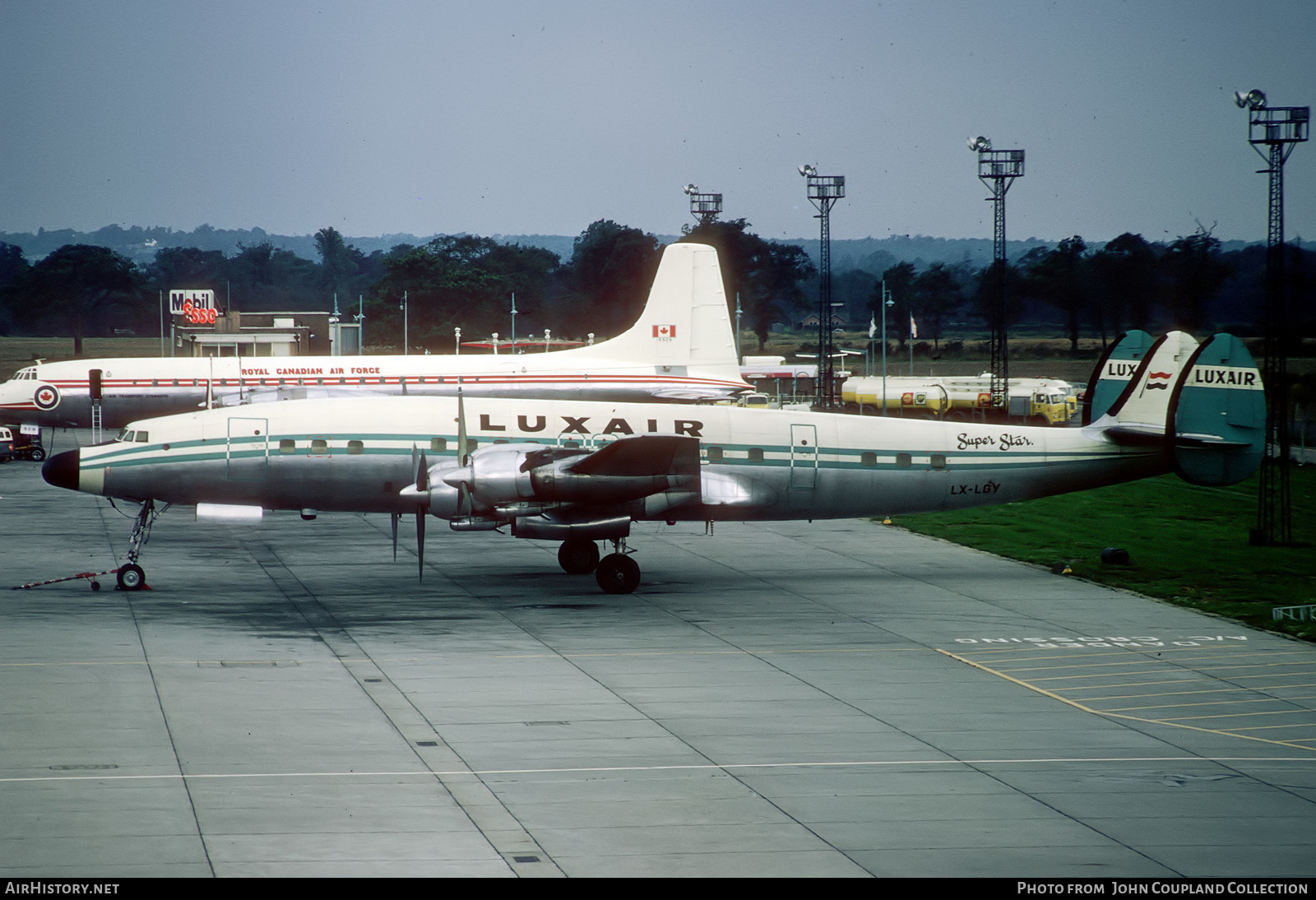 Aircraft Photo of LX-LGY | Lockheed L-1649A Starliner | Luxair | AirHistory.net #300039