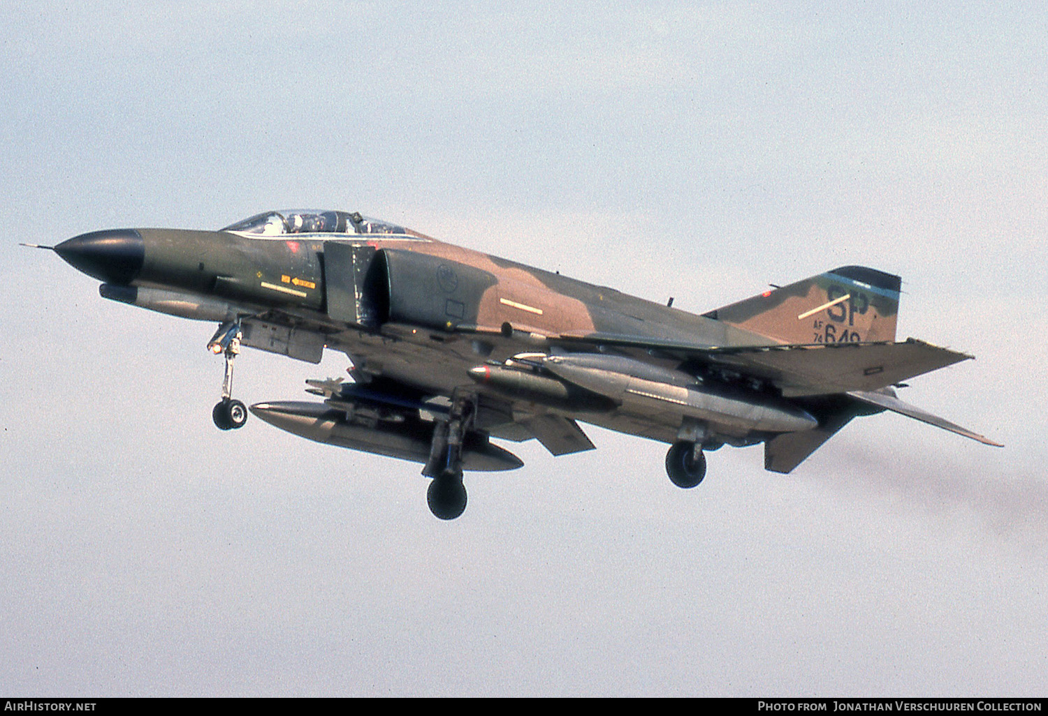 Aircraft Photo of 74-1648 / AF74-648 | McDonnell Douglas F-4E Phantom II | USA - Air Force | AirHistory.net #300042