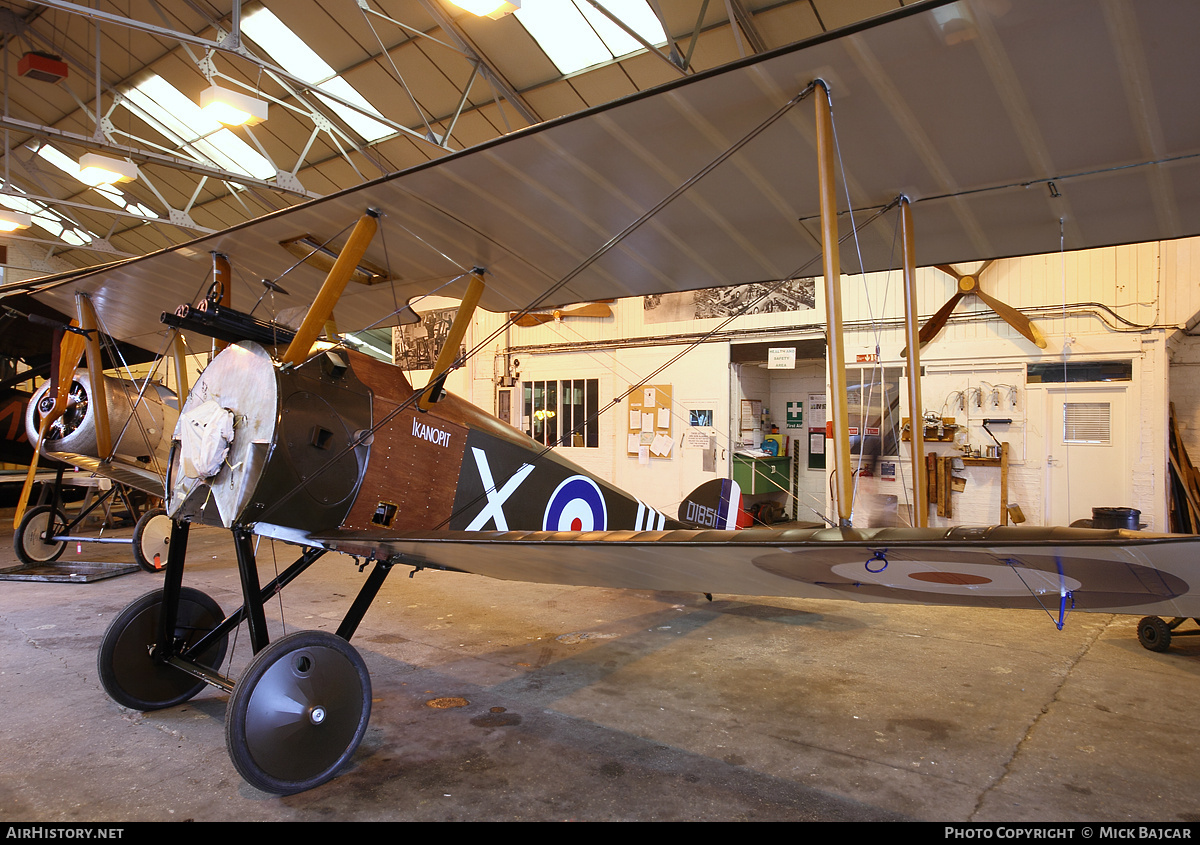 Aircraft Photo of G-BZSC / D1851 | Sopwith F-1 Camel (replica) | UK - Air Force | AirHistory.net #300055