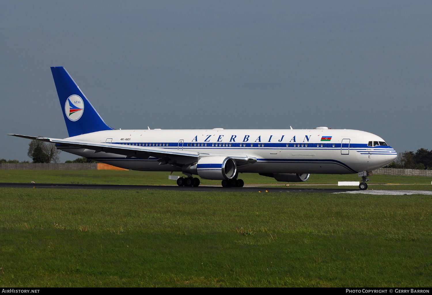 Aircraft Photo of 4K-AI01 | Boeing 767-32L/ER | Azerbaijan Government | AirHistory.net #300090