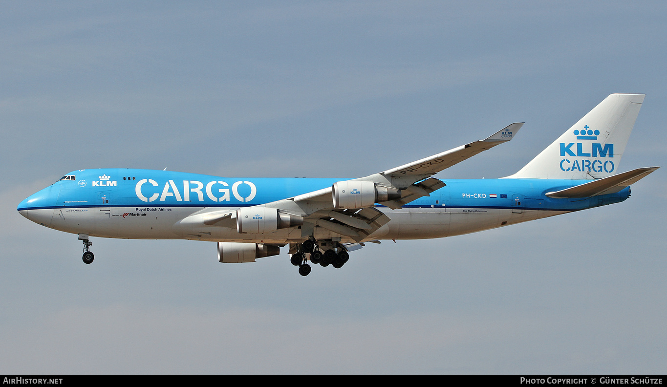 Aircraft Photo of PH-CKD | Boeing 747-406F/ER/SCD | KLM - Royal Dutch Airlines Cargo | AirHistory.net #300096