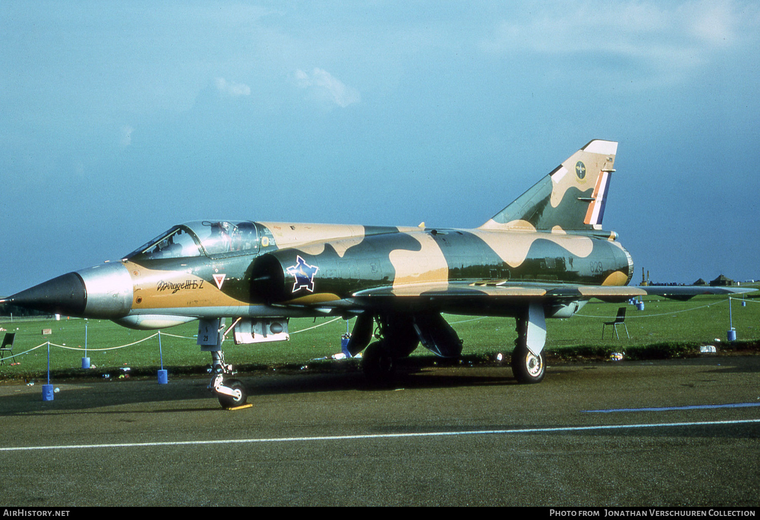 Aircraft Photo of 829 | Dassault Mirage IIIEZ | South Africa - Air Force | AirHistory.net #300115