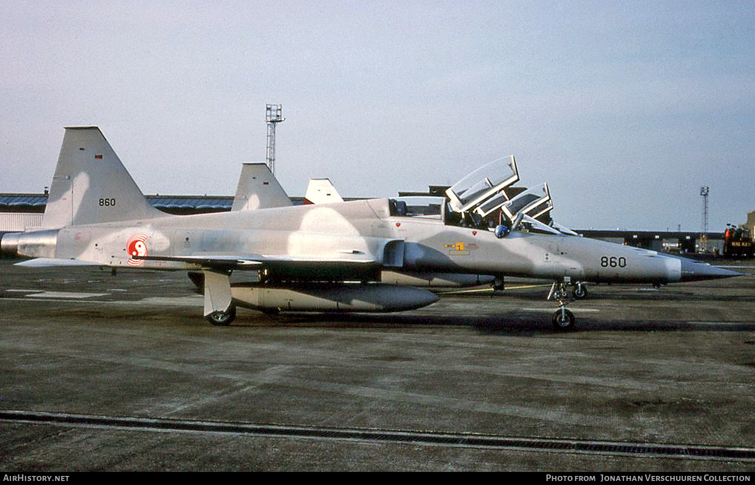 Aircraft Photo of 860 | Northrop F-5F Tiger II | Singapore - Air Force | AirHistory.net #300117