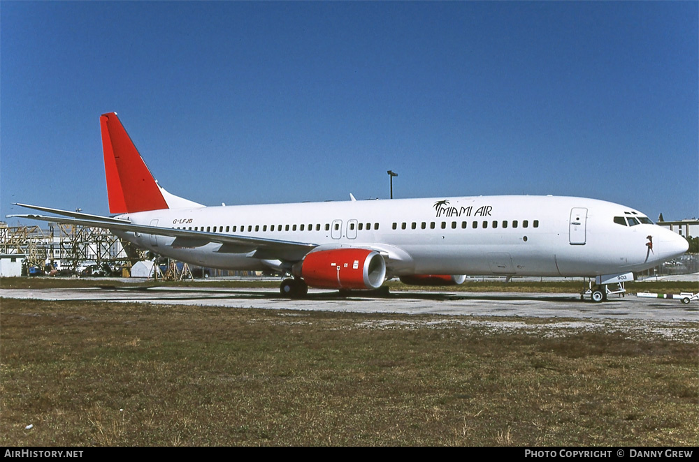 Aircraft Photo of G-LFJB | Boeing 737-81Q | Miami Air International | AirHistory.net #300127