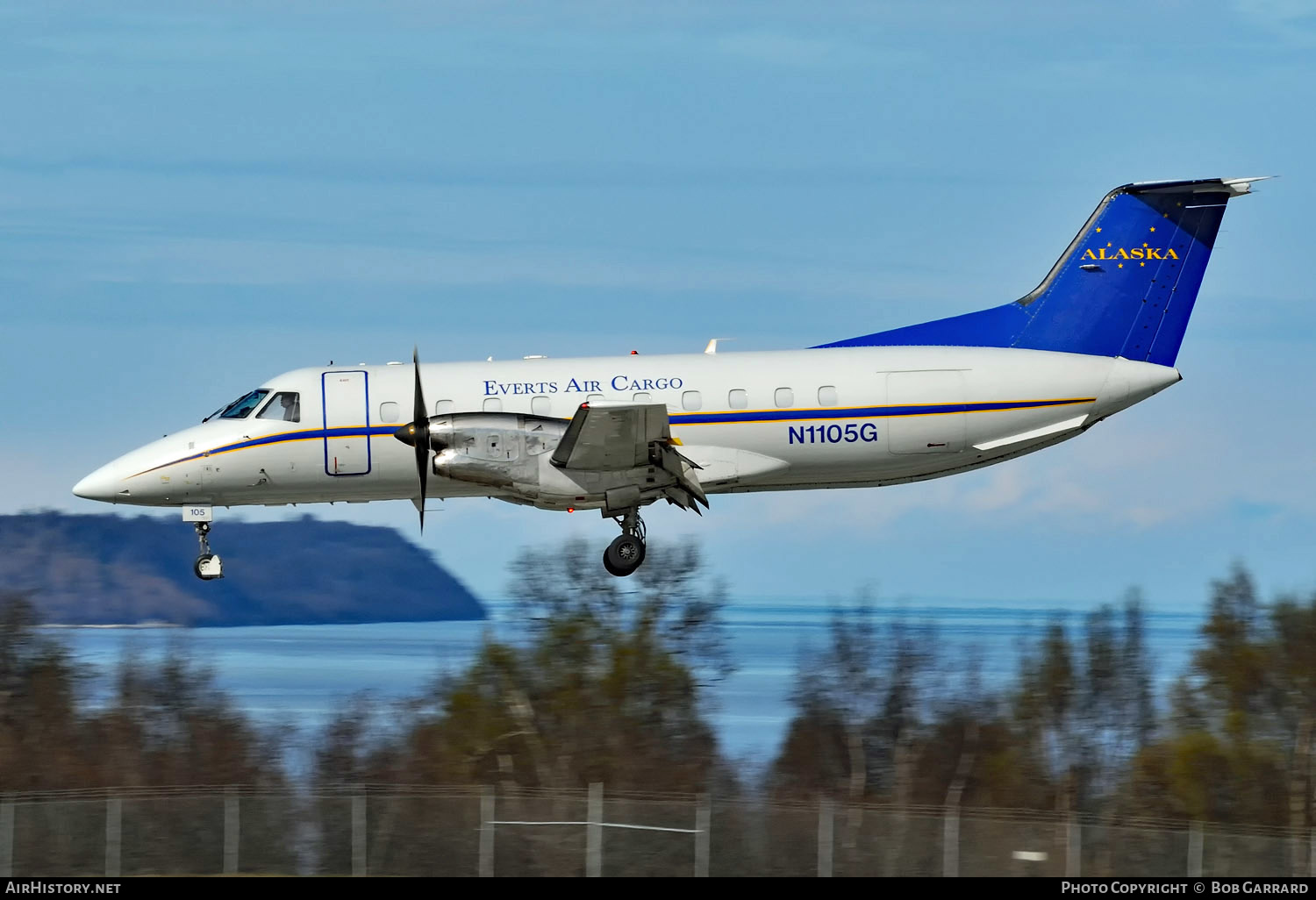 Aircraft Photo of N1105G | Embraer EMB-120FC Brasilia | Everts Air Cargo | AirHistory.net #300196