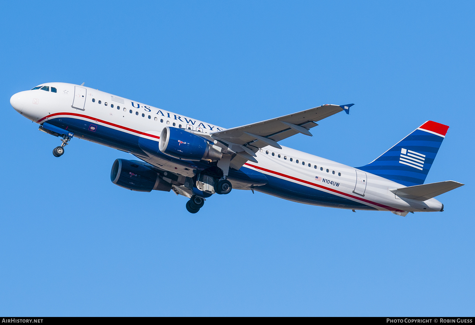 Aircraft Photo of N104UW | Airbus A320-214 | US Airways | AirHistory.net #300202