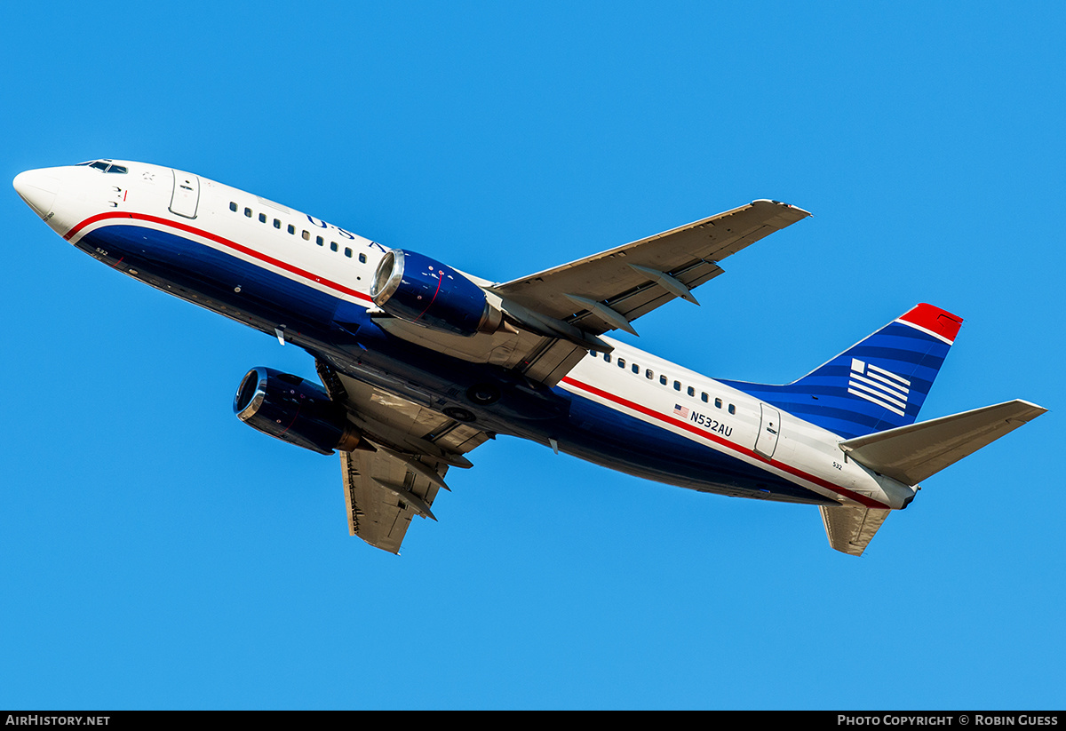 Aircraft Photo of N532AU | Boeing 737-3B7 | US Airways | AirHistory.net #300204