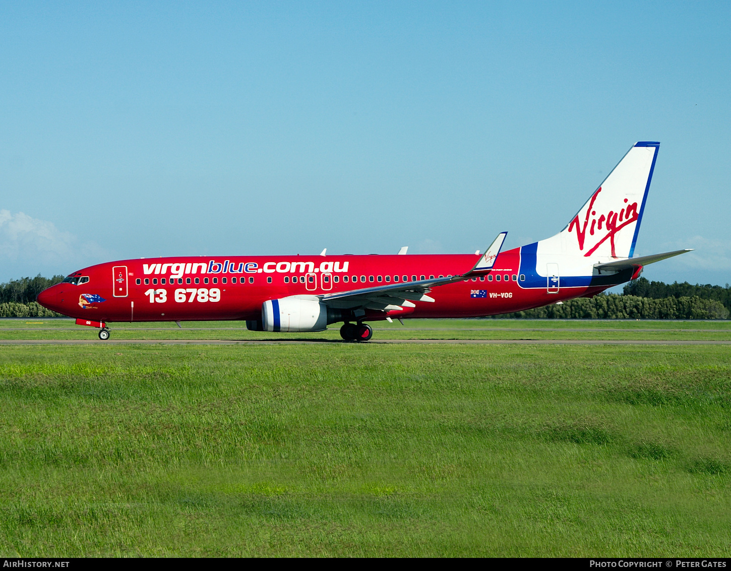 Aircraft Photo of VH-VOG | Boeing 737-86N | Virgin Blue Airlines | AirHistory.net #300214