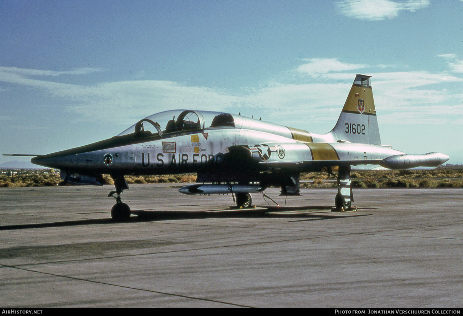 Aircraft Photo of 73-1602 / 31602 | Northrop F-5B Freedom Fighter | USA - Air Force | AirHistory.net #300226