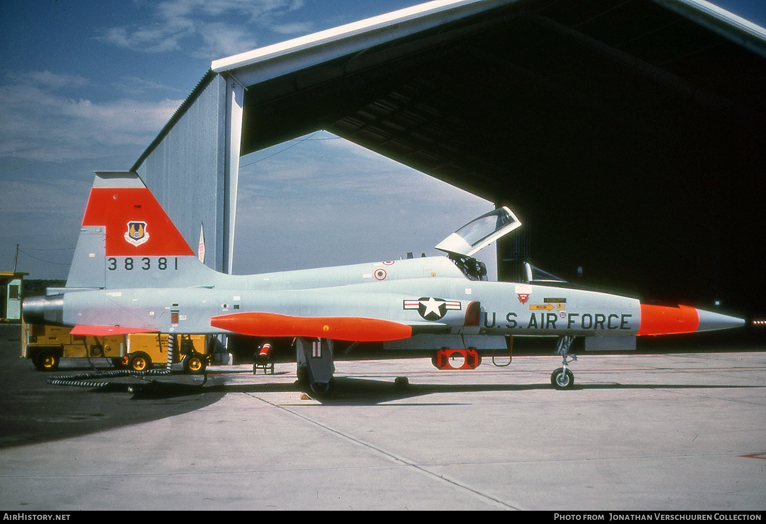 Aircraft Photo of 63-8381 / 38381 | Northrop F-5A Freedom Fighter | USA - Air Force | AirHistory.net #300230