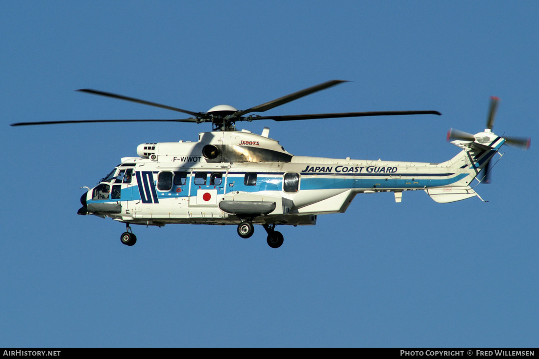 Aircraft Photo of JA687A / F-WWOT | Eurocopter EC-225LP Super Puma Mk2+ | Japan Coast Guard | AirHistory.net #300231