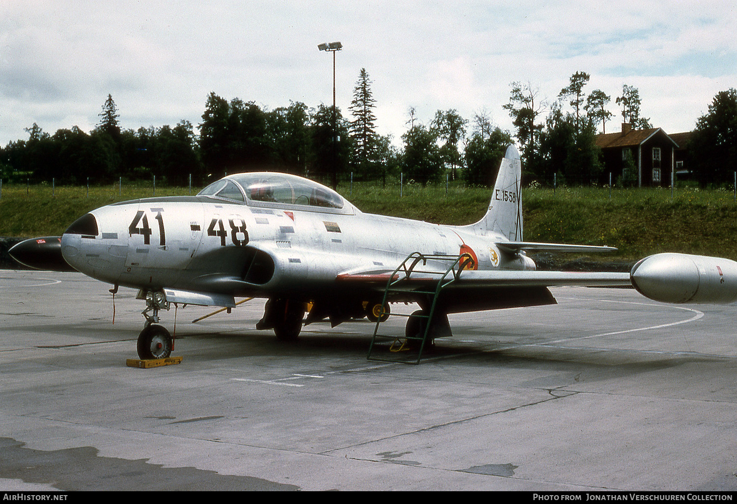 Aircraft Photo of E15-58 | Lockheed T-33A | Spain - Air Force | AirHistory.net #300259