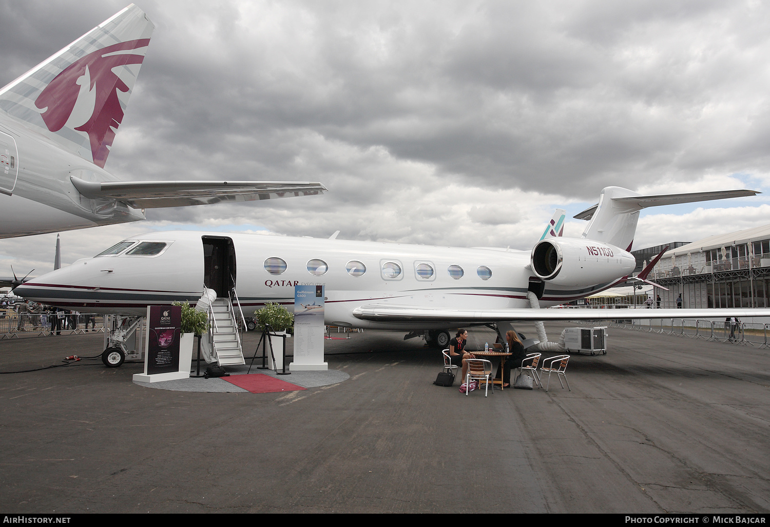 Aircraft Photo of N511GD | Gulfstream Aerospace G500 (G-VII) | Qatar Executive | AirHistory.net #300267