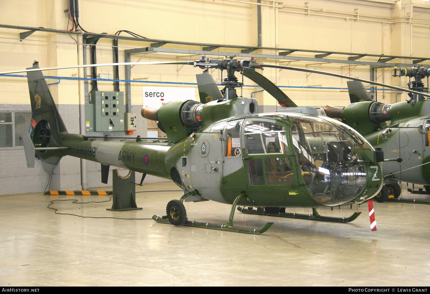 Aircraft Photo of XW899 | Aerospatiale SA-341B Gazelle AH1 | UK - Army | AirHistory.net #300280