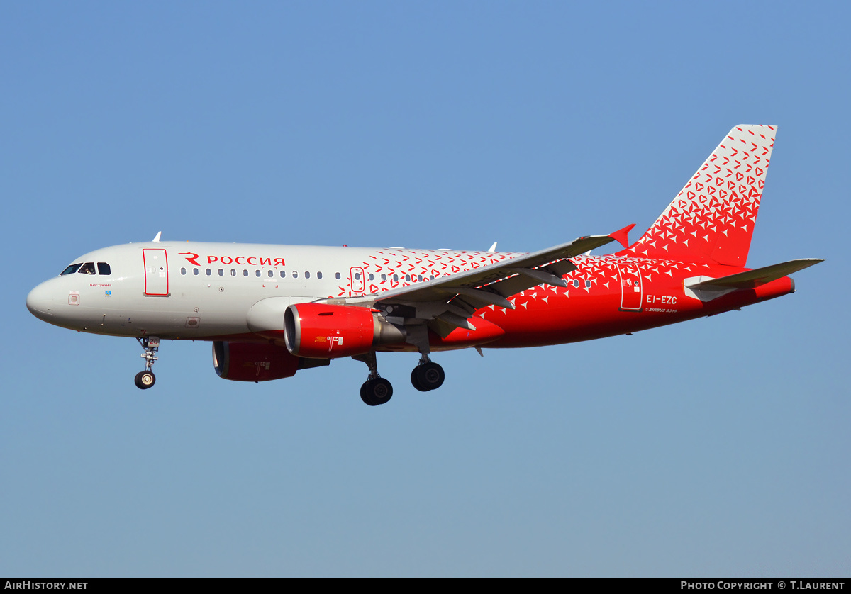 Aircraft Photo of EI-EZC | Airbus A319-112 | Rossiya - Russian Airlines | AirHistory.net #300294