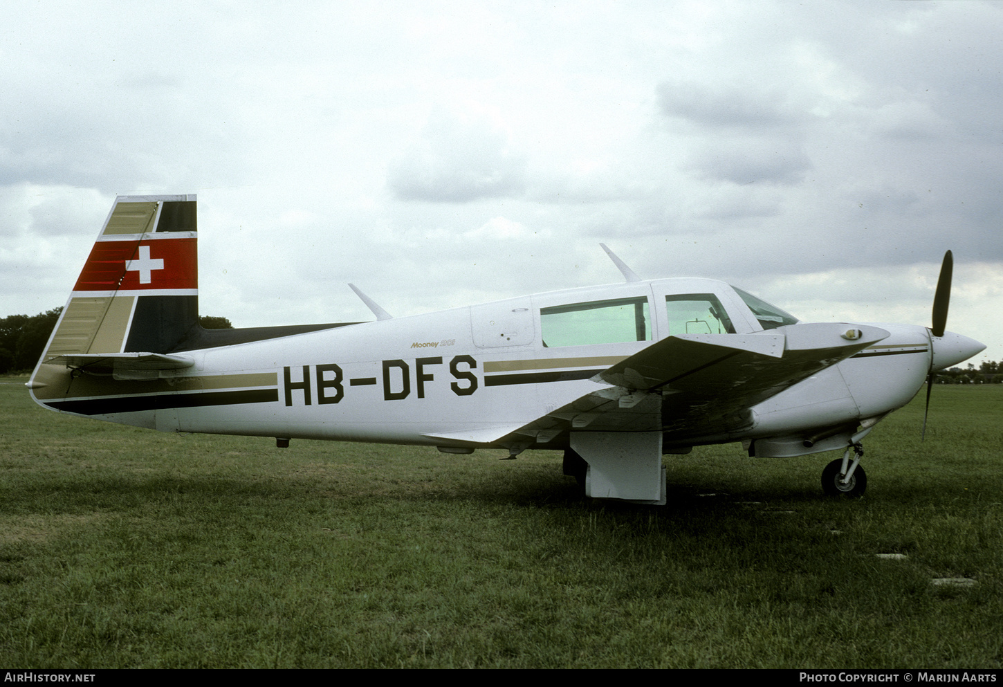 Aircraft Photo of HB-DFS | Mooney M-20J 201 | AirHistory.net #300297