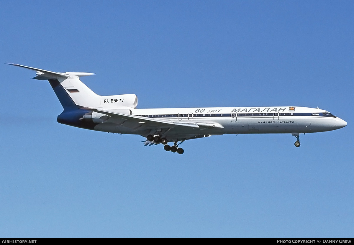 Aircraft Photo of RA-85677 | Tupolev Tu-154M | Mavial - Magadan Airlines | AirHistory.net #300308