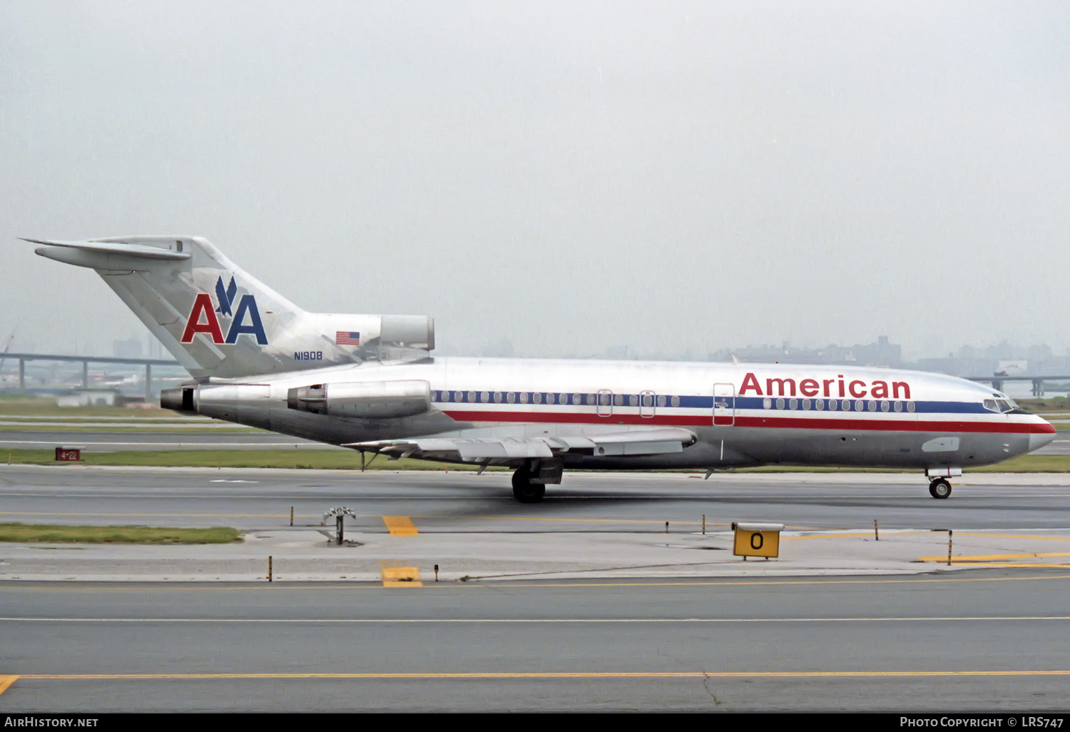 Aircraft Photo of N1908 | Boeing 727-23 | American Airlines | AirHistory.net #300314
