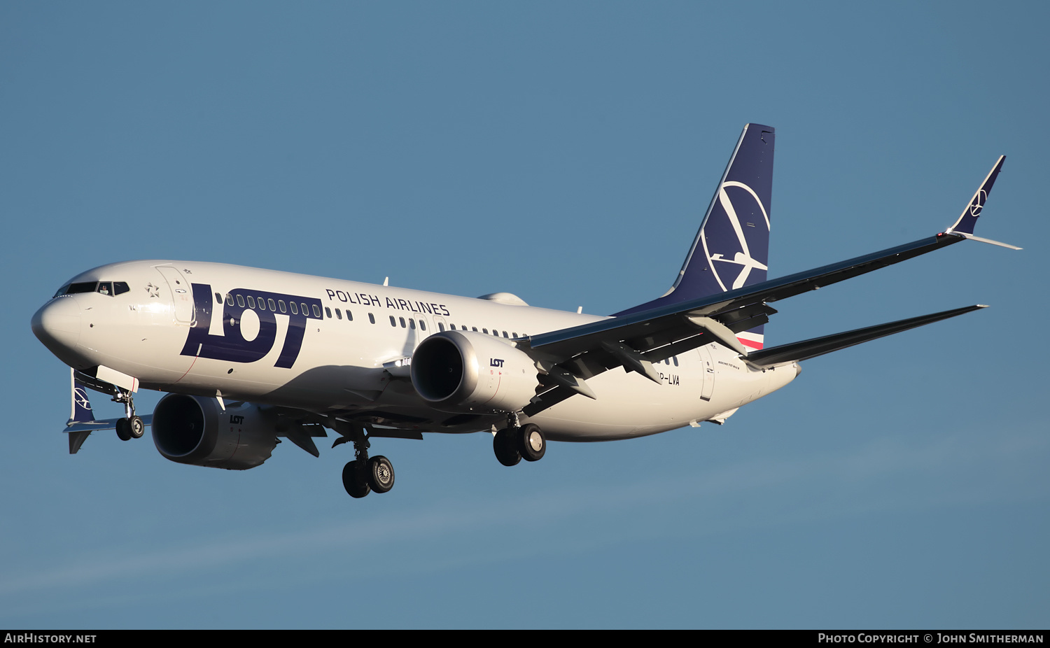 Aircraft Photo of SP-LVA | Boeing 737-8 Max 8 | LOT Polish Airlines - Polskie Linie Lotnicze | AirHistory.net #300327