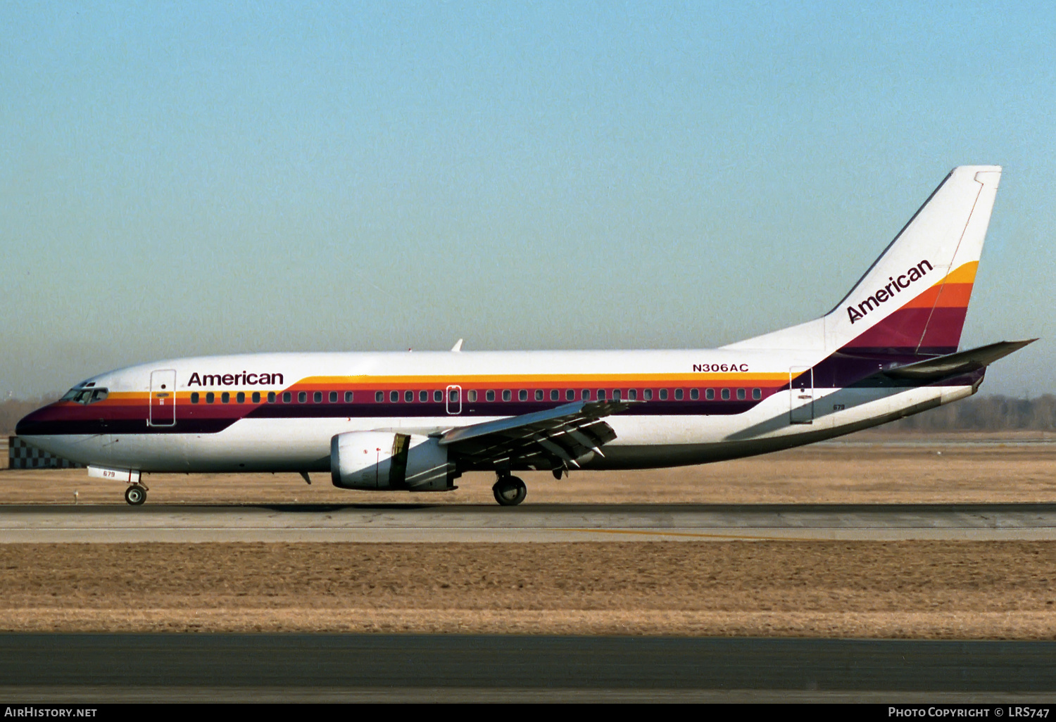 Aircraft Photo of N306AC | Boeing 737-3A4 | American Airlines | AirHistory.net #300333