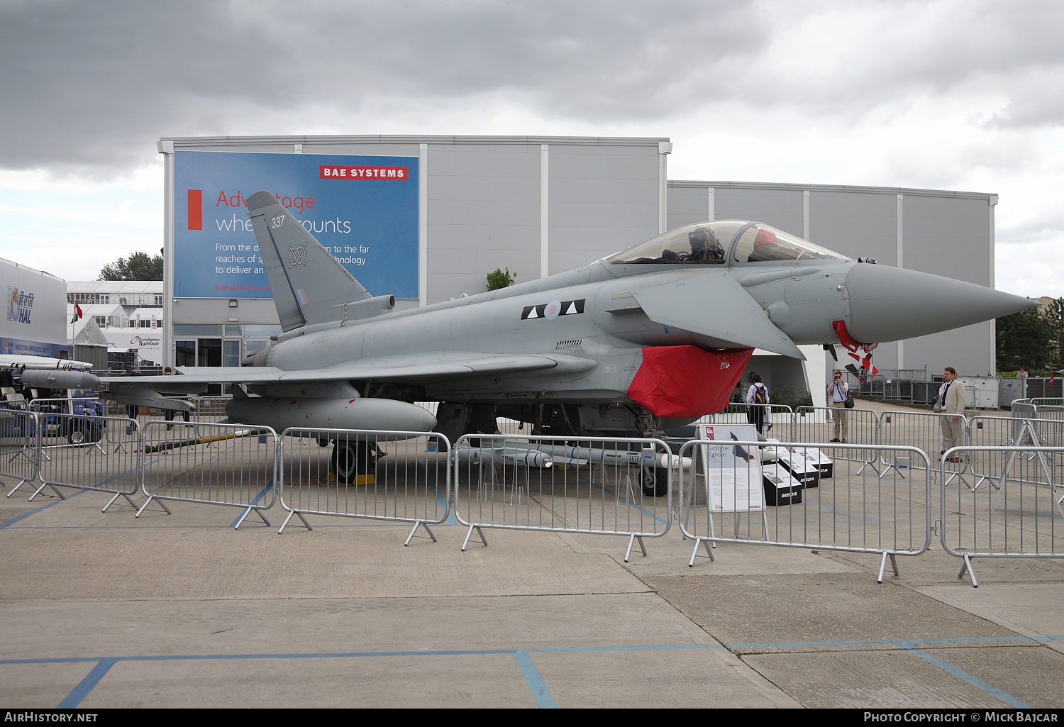 Aircraft Photo of ZK337 | Eurofighter EF-2000 Typhoon FGR4 | UK - Air Force | AirHistory.net #300334