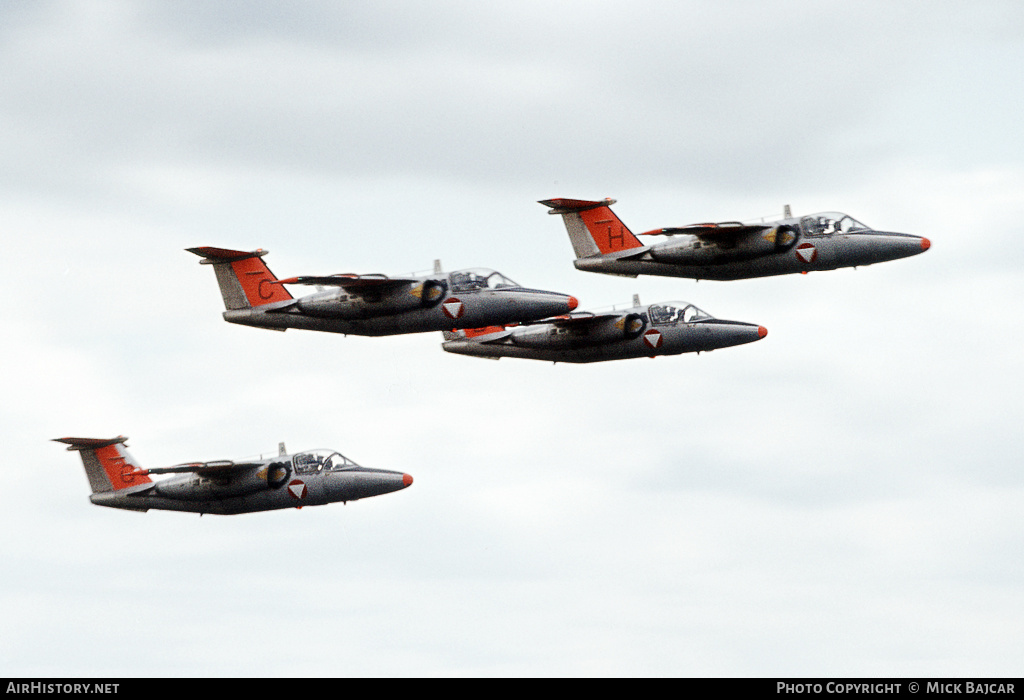 Aircraft Photo of RC-23 / C red | Saab 105OE | Austria - Air Force | AirHistory.net #300339