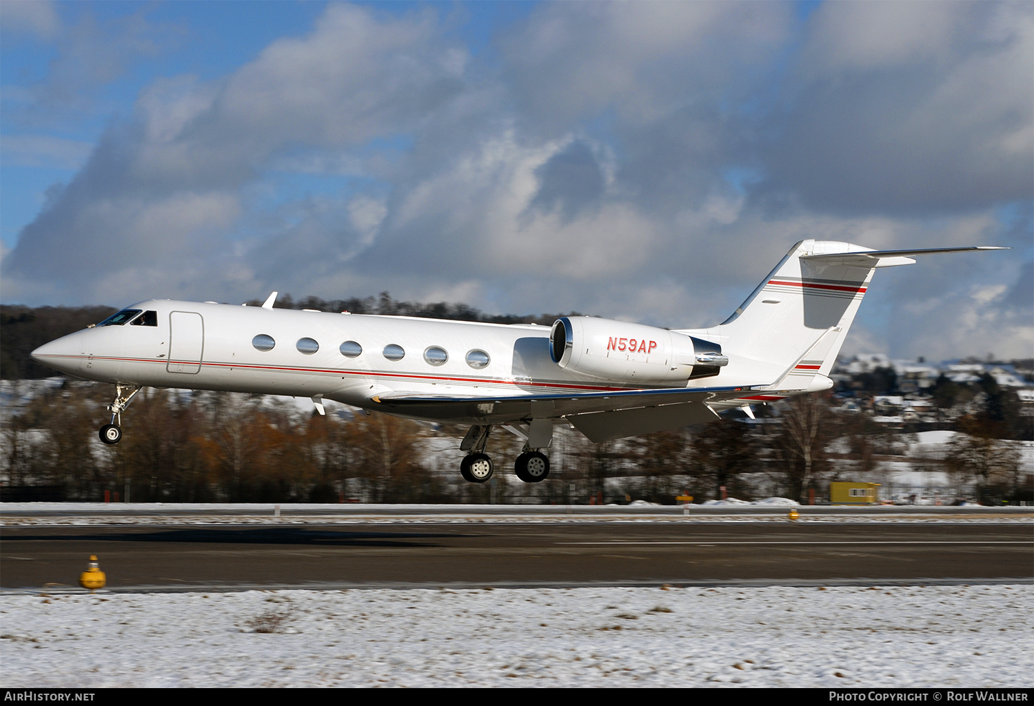 Aircraft Photo of N59AP | Gulfstream Aerospace G-IV Gulfstream IV-SP | AirHistory.net #300408