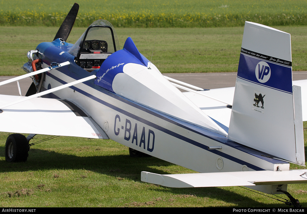 Aircraft Photo of G-BAAD | Evans VP-1 Volksplane | AirHistory.net #300411
