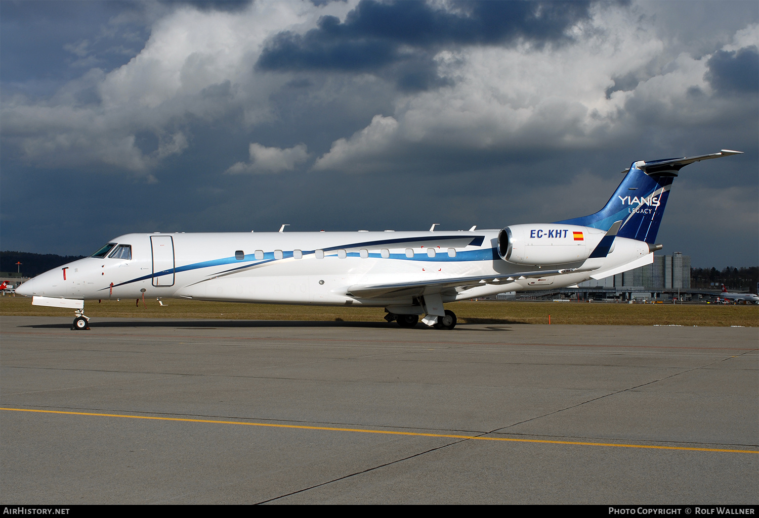 Aircraft Photo of EC-KHT | Embraer Legacy 600 (EMB-135BJ) | Yianis Group | AirHistory.net #300468
