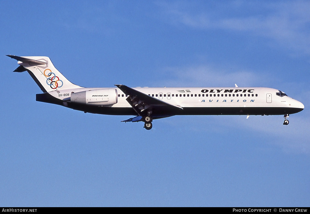 Aircraft Photo of SX-BOB | Boeing 717-2K9 | Olympic Aviation | AirHistory.net #300470