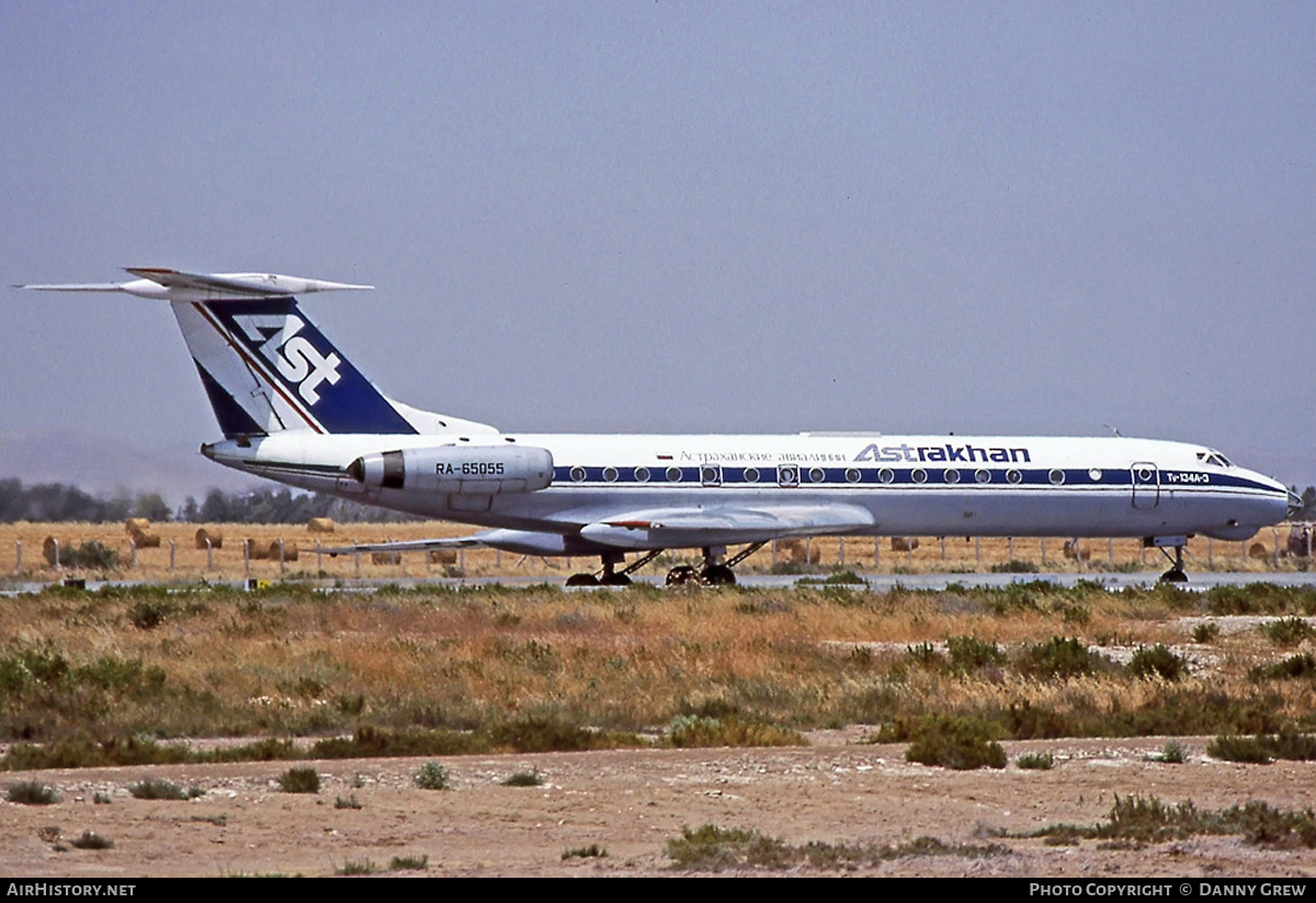 Aircraft Photo of RA-65055 | Tupolev Tu-134A-3 | Astrakhan Airlines | AirHistory.net #300474