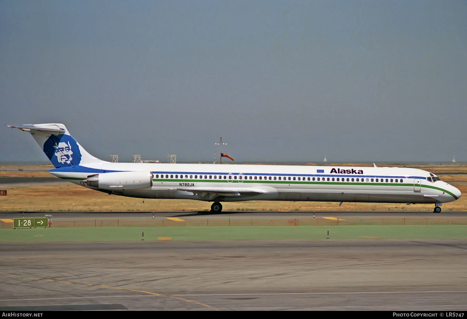 Aircraft Photo of N782JA | McDonnell Douglas MD-82 (DC-9-82) | Alaska Airlines | AirHistory.net #300480