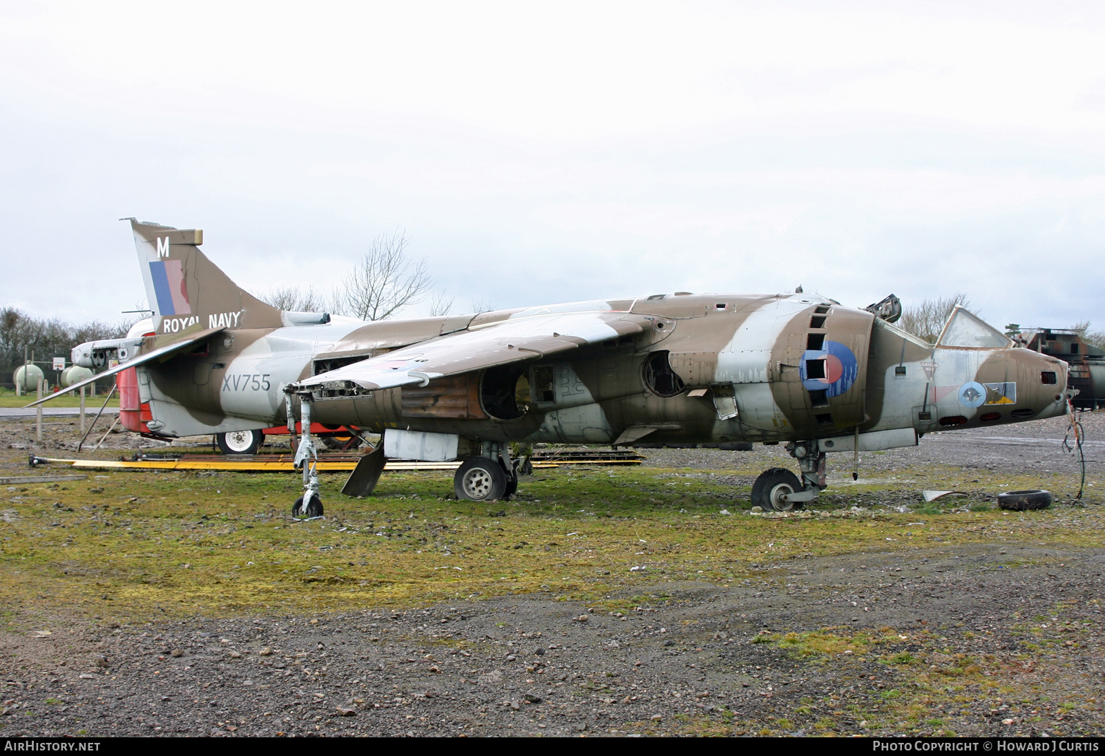 Aircraft Photo of XV755 | Hawker Siddeley Harrier GR3 | UK - Navy | AirHistory.net #300481