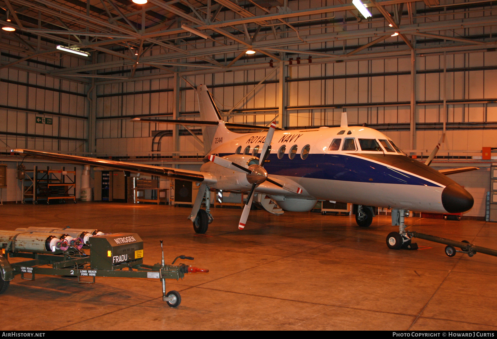 Aircraft Photo of ZE441 | British Aerospace BAe-3100 Jetstream T3 | UK - Navy | AirHistory.net #300484