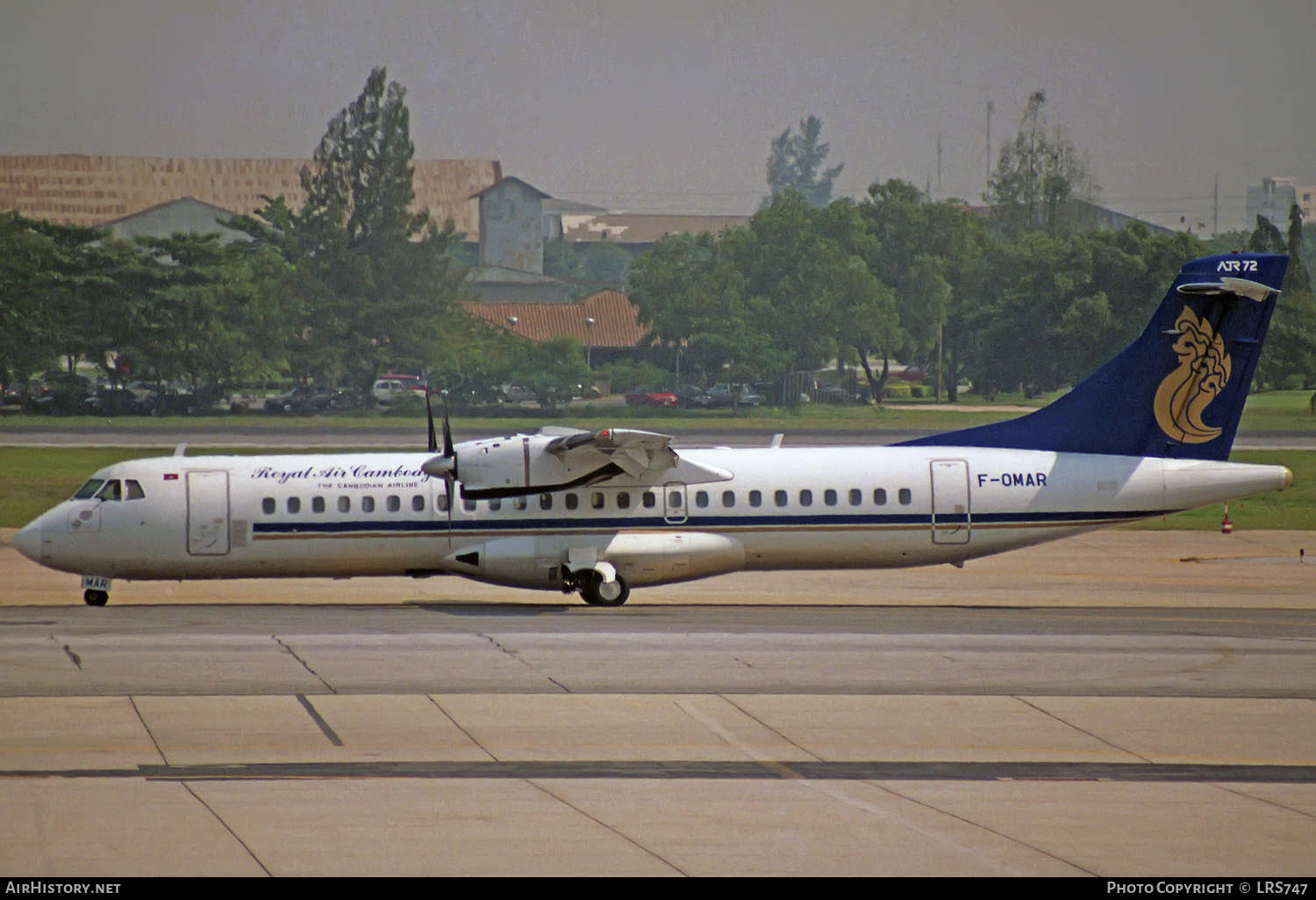 Aircraft Photo of F-OMAR | ATR ATR-72-201 | Royal Air Cambodge | AirHistory.net #300486