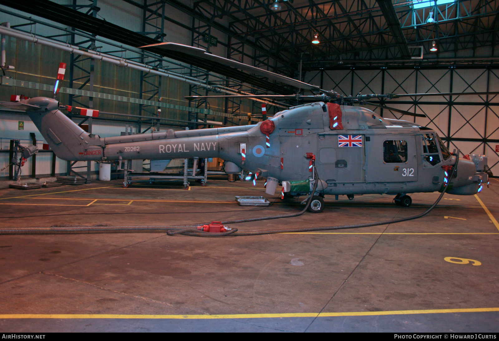 Aircraft Photo of ZD262 | Westland WG-13 Lynx HMA8 | UK - Navy | AirHistory.net #300487