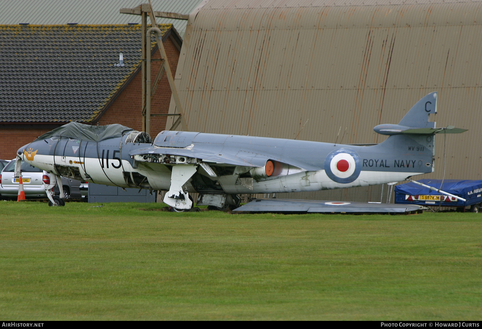 Aircraft Photo of WV911 | Hawker Sea Hawk FGA6 | UK - Navy | AirHistory.net #300490