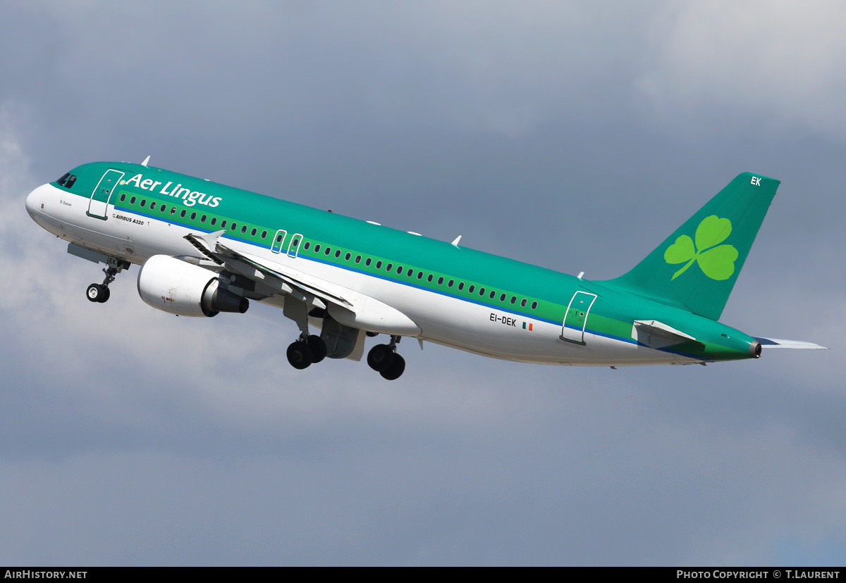 Aircraft Photo of EI-DEK | Airbus A320-214 | Aer Lingus | AirHistory.net #300499