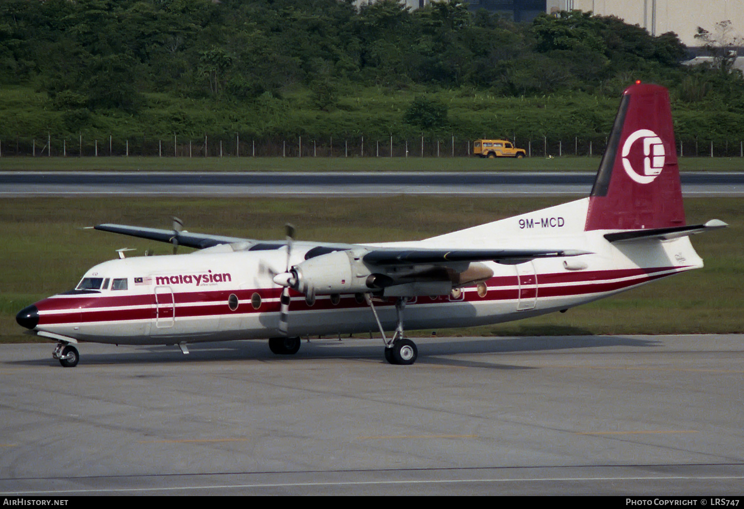 Aircraft Photo of 9M-MCD | Fokker F27-500 Friendship | Malaysian Airline System - MAS | AirHistory.net #300501